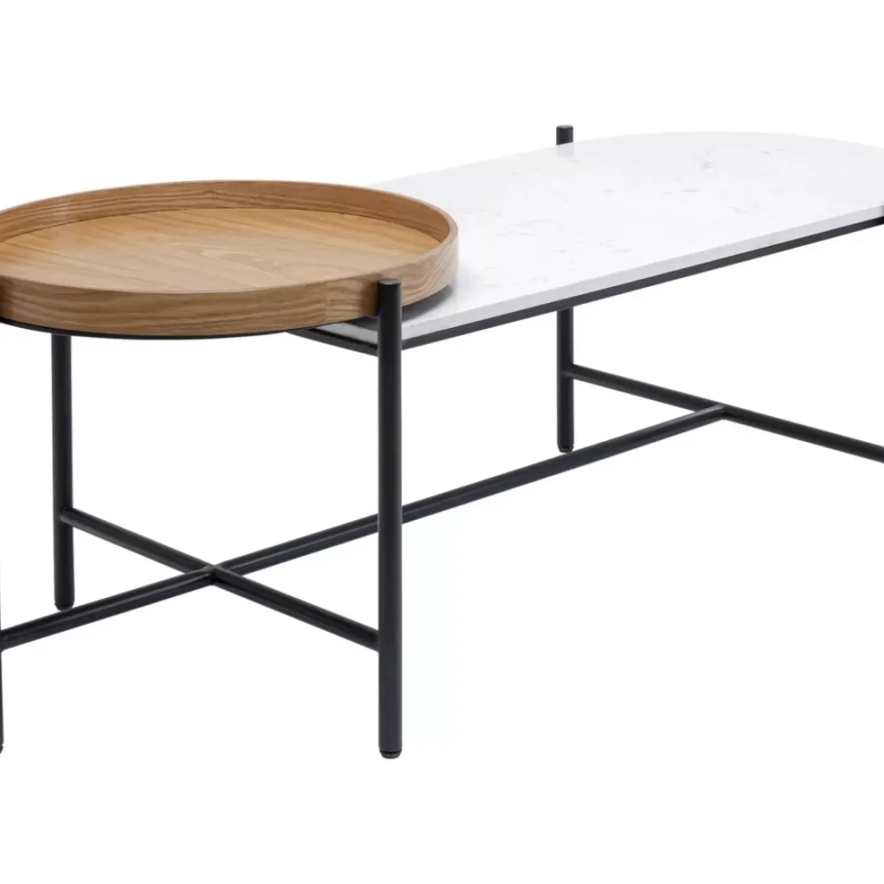 KARE Design Tische-Couchtisch Layered 128X55Cm