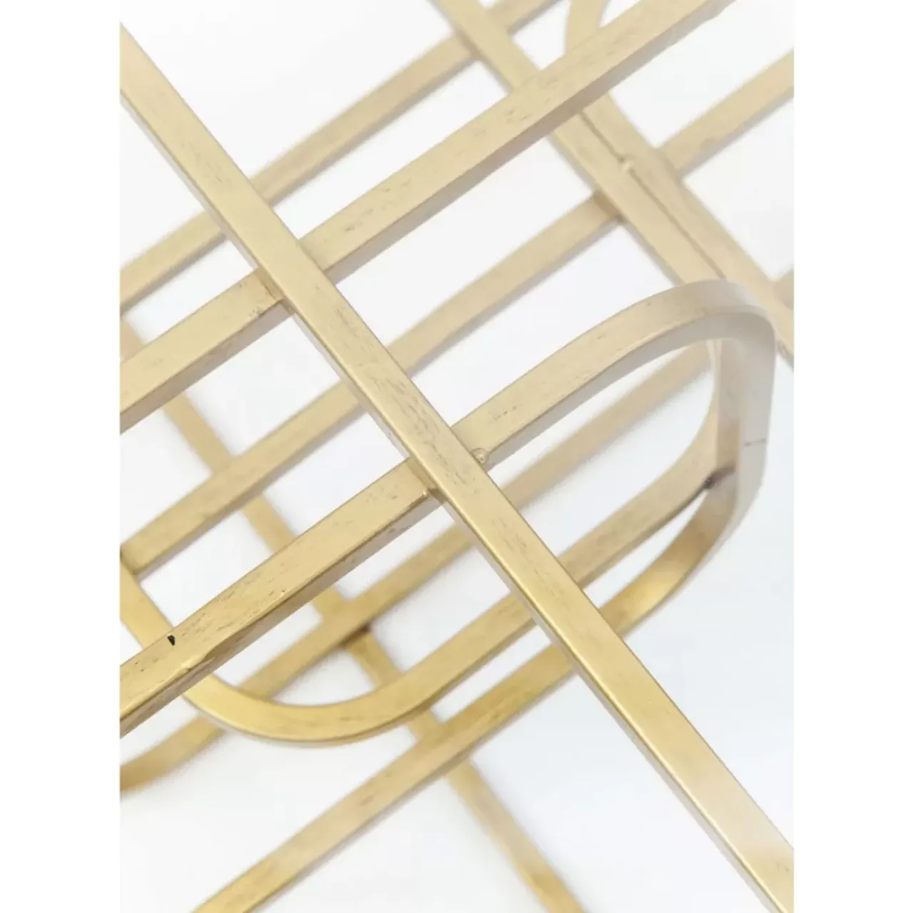 KARE Design Tische-Couchtisch Meander Gold 140X80Cm