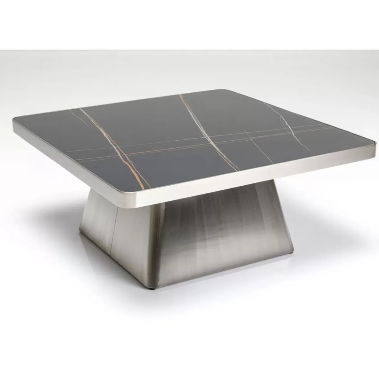 KARE Design Tische-Couchtisch Miler Silber 80X80Cm