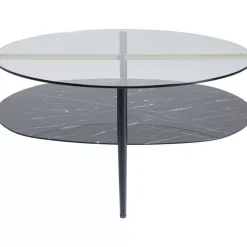 KARE Design Tische-Couchtisch Noblesse Oval 97X91