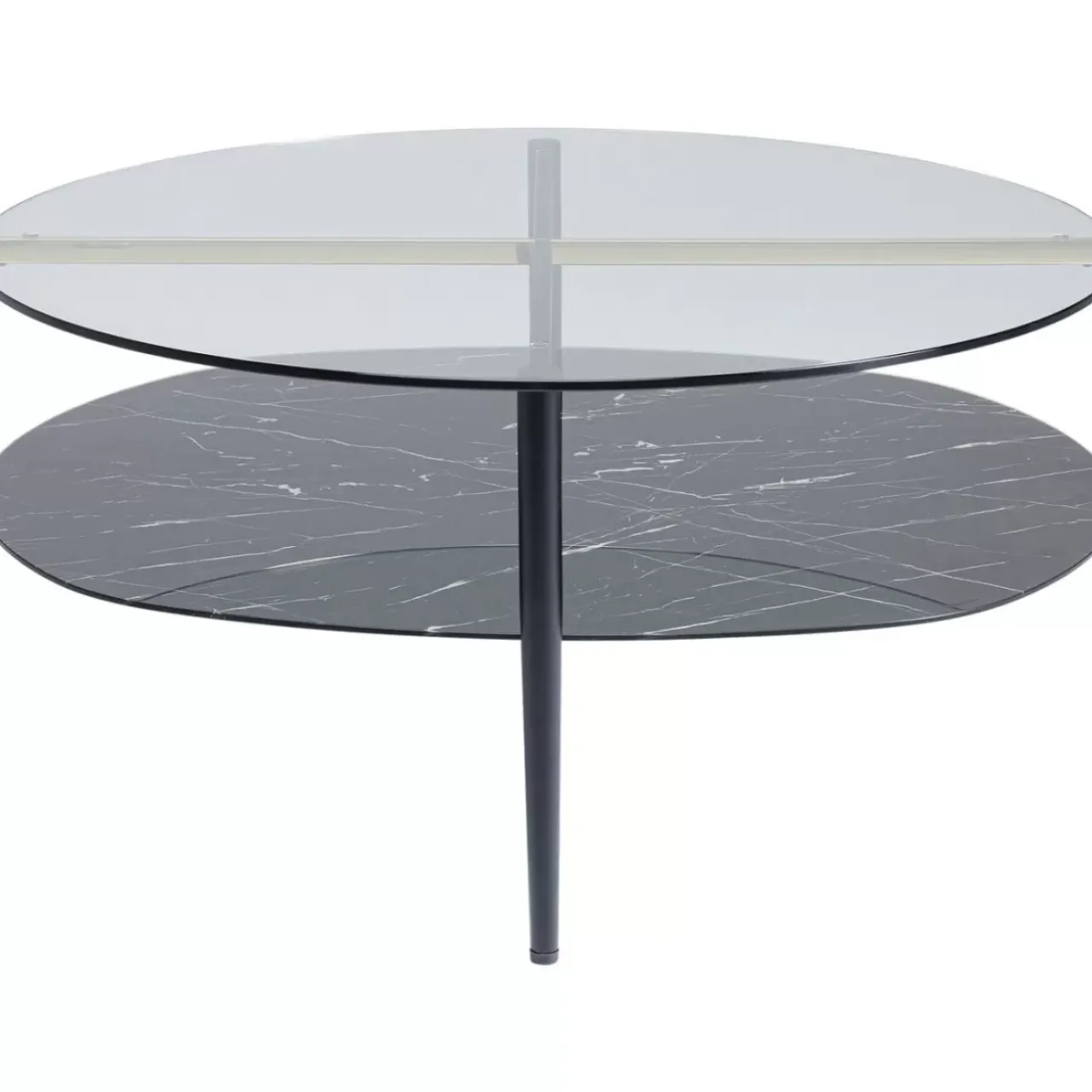 KARE Design Tische-Couchtisch Noblesse Oval 97X91