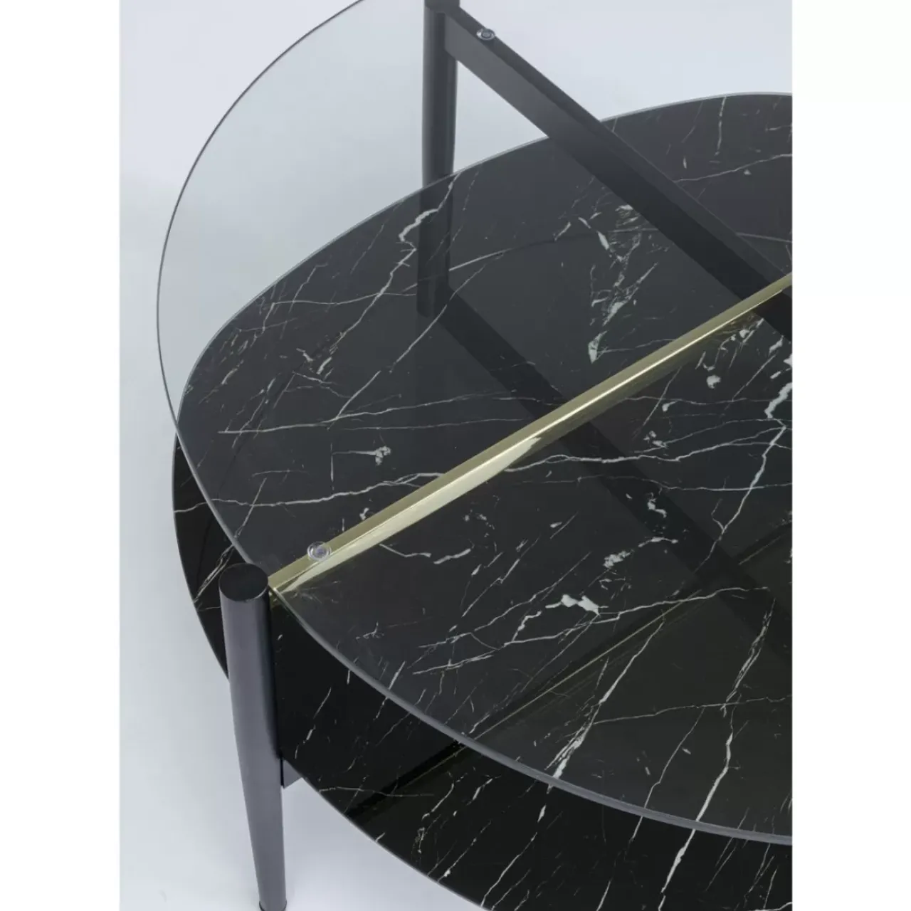 KARE Design Tische-Couchtisch Noblesse Oval 97X91