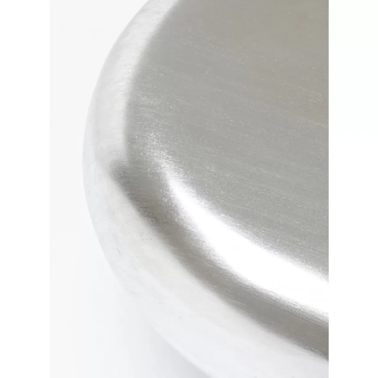 KARE Design Tische-Couchtisch Pebble Silber 122X96