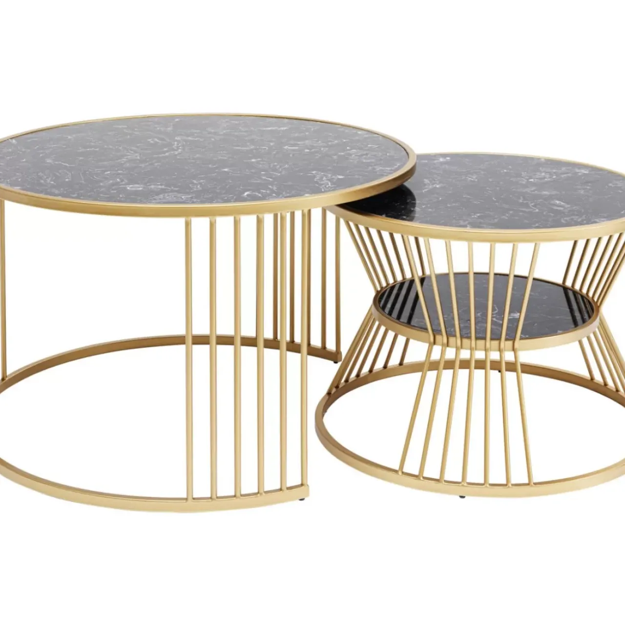 KARE Design Tische-Couchtisch Roma (2/Set)