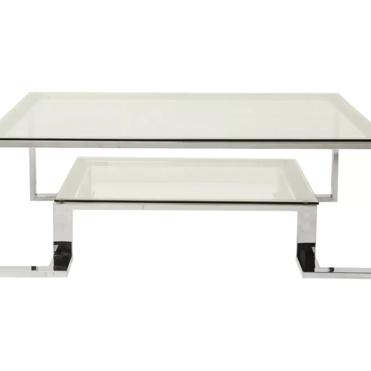 KARE Design Tische-Couchtisch Silver Rush 120X120Cm