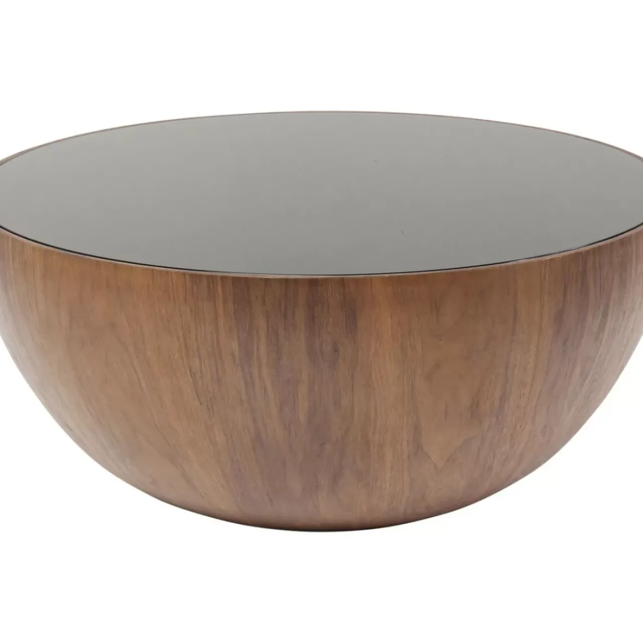 KARE Design Tische-Couchtisch Tear Drops Walnuss O80Cm