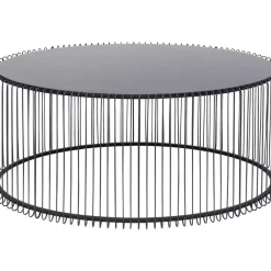 KARE Design Tische-Couchtisch Wire Uno Schwarz 60X90Cm