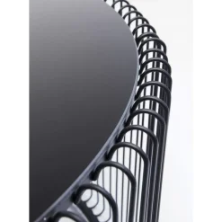 KARE Design Tische-Couchtisch Wire Uno Schwarz O80Cm