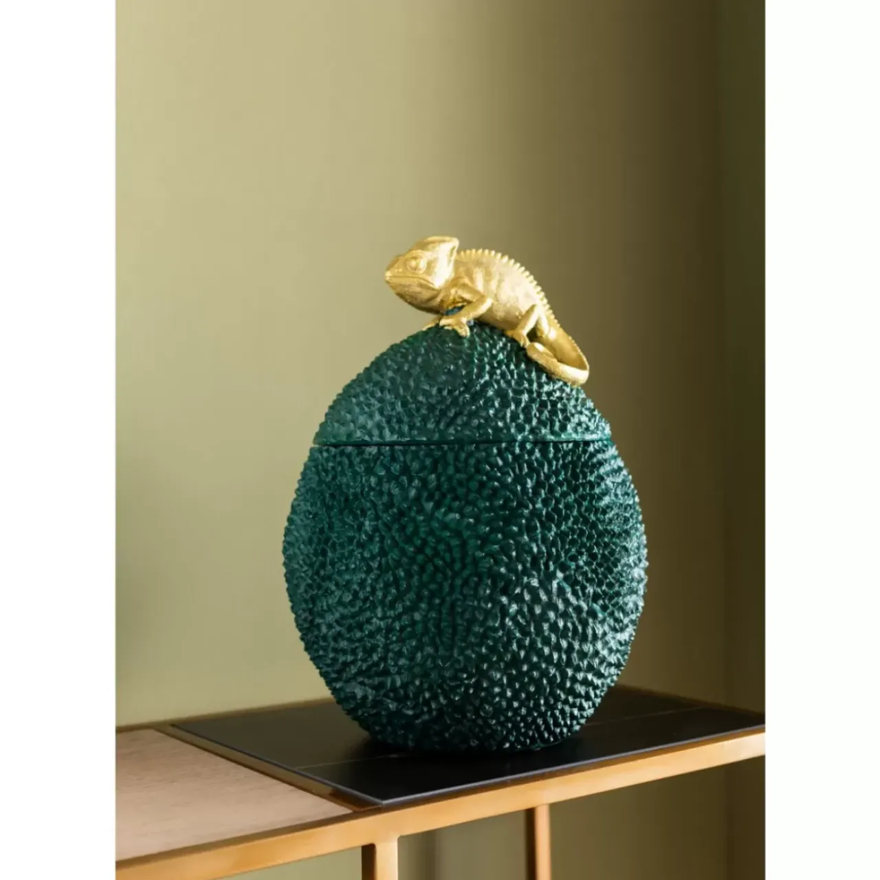 KARE Design Deko & Geschenkartikel-Deko Dose Chameleon 34