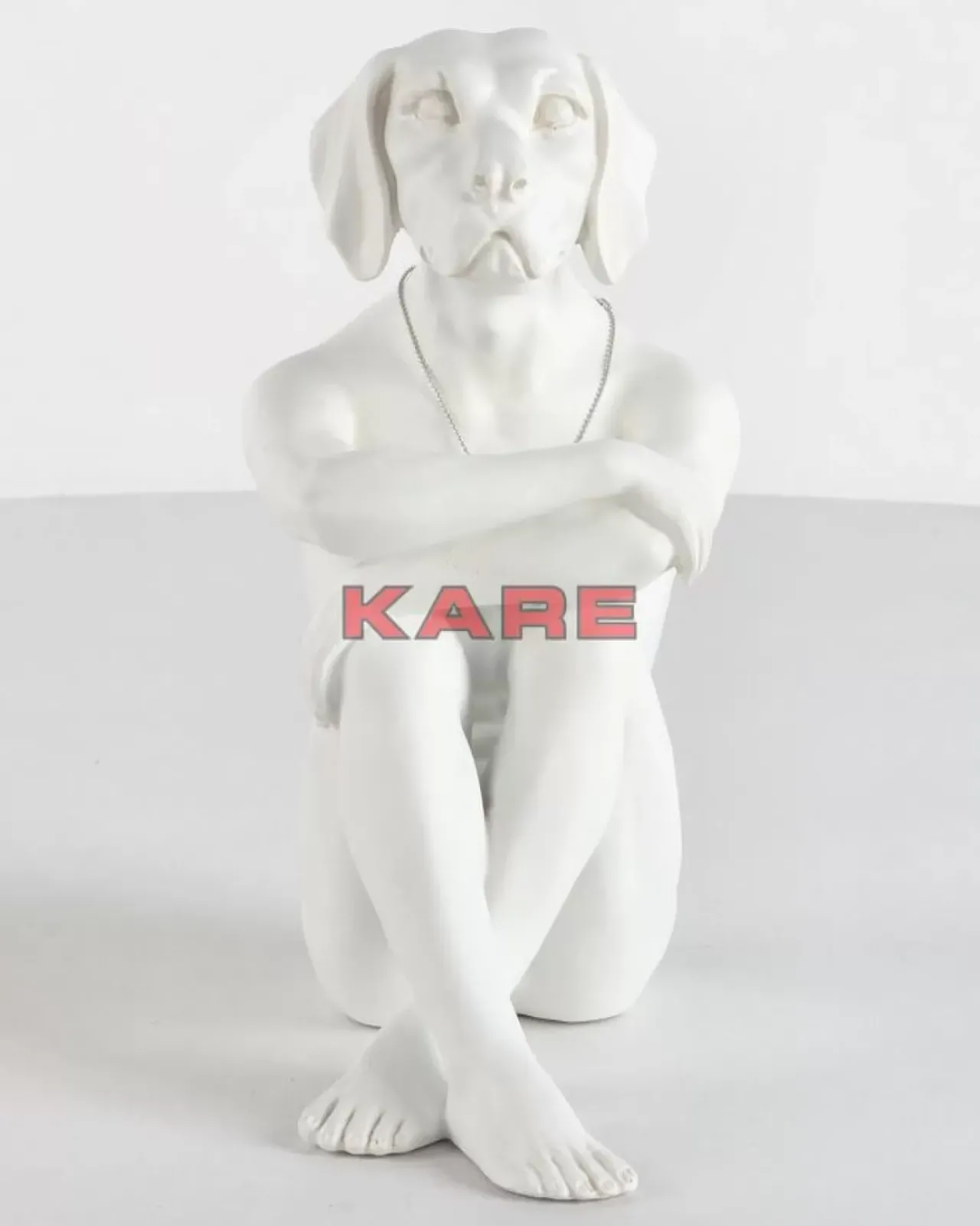KARE Design Deko & Geschenkartikel-Deko Figur Gangster Dog Cream