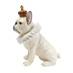 KARE Design Deko & Geschenkartikel-Deko Figur King Dog Weis 33Cm