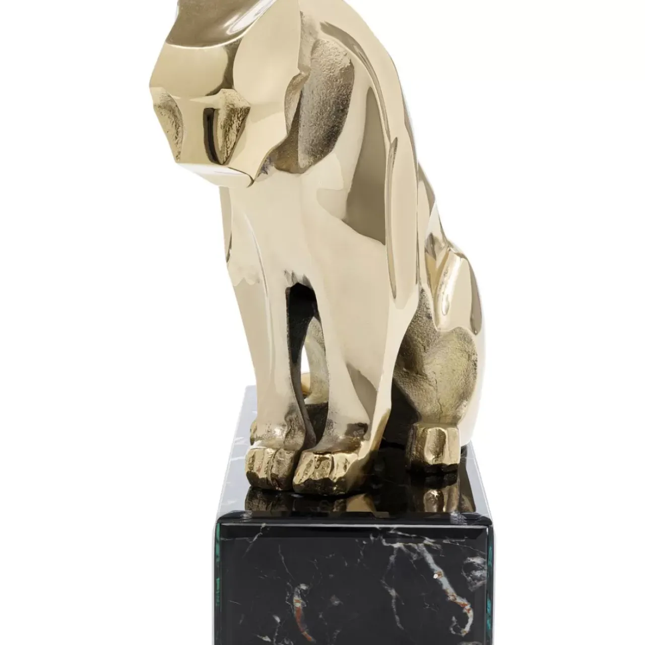 KARE Design Deko & Geschenkartikel-Deko Figur Lion On Marble 34Cm