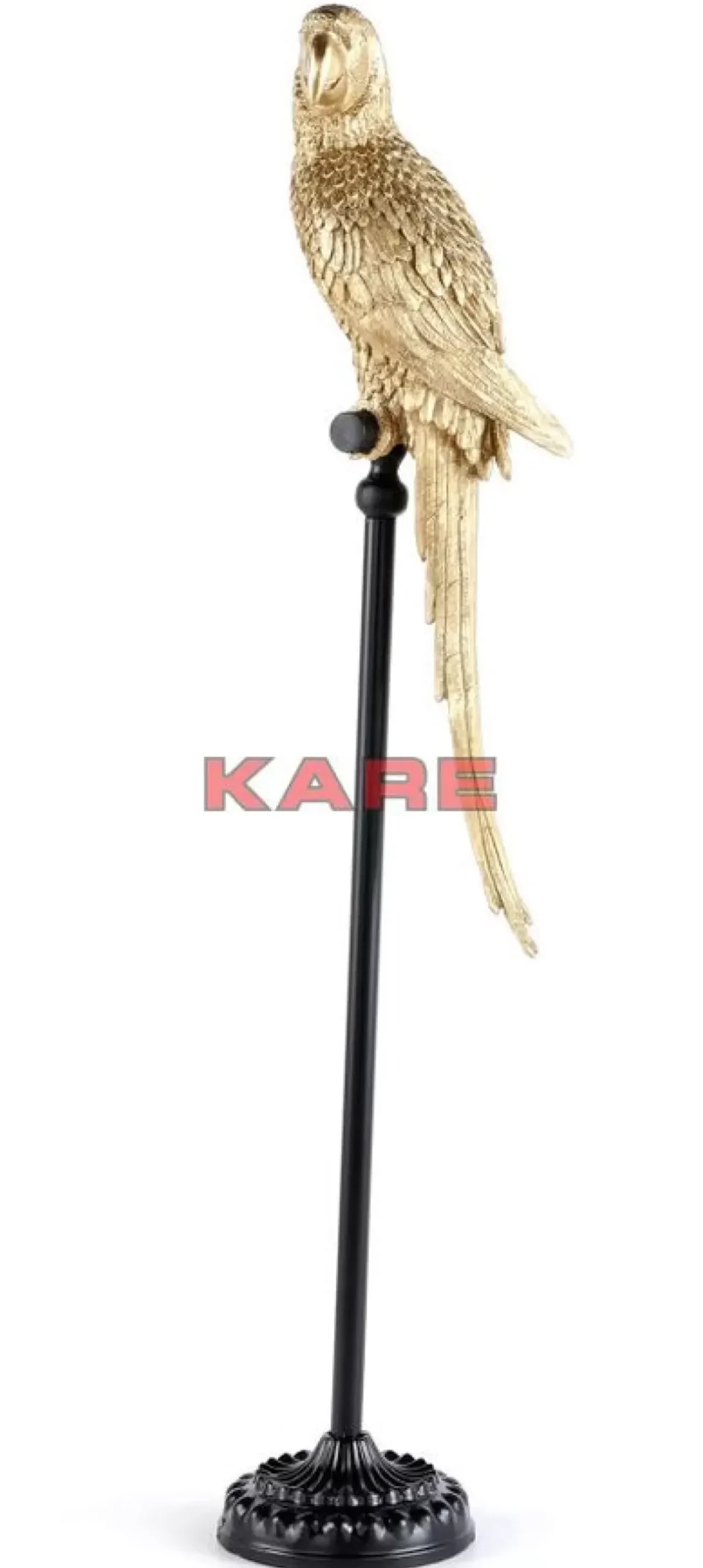 KARE Design Deko & Geschenkartikel-Deko Figur Parrot Gold