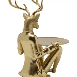 KARE Design Deko & Geschenkartikel-Deko Figur Sitting Waiter Deer 33Cm