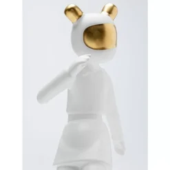KARE Design Deko & Geschenkartikel-Deko Figur Skating Astronaut Weis 33Cm