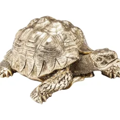 KARE Design Deko & Geschenkartikel-Deko Figur Turtle Gold Klein