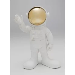 KARE Design Deko & Geschenkartikel-Deko Figur Welcome Astronaut Weis 27Cm