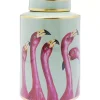 KARE Design Deko & Geschenkartikel-Deko Gefas Flamingos 29Cm