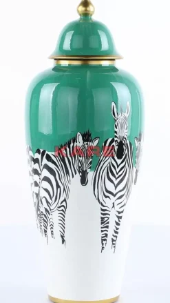 KARE Design Deko & Geschenkartikel-Deko Gefas Zebras 63