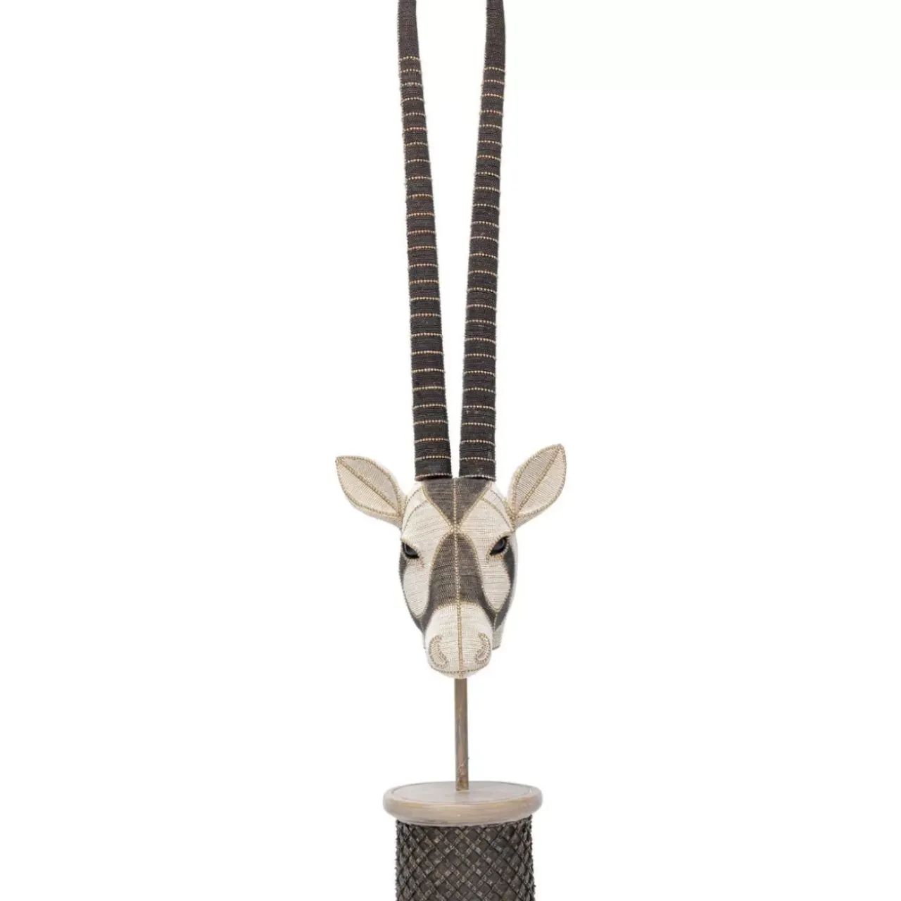 KARE Design Deko & Geschenkartikel-Deko Objekt Antelope Head Pearls 124