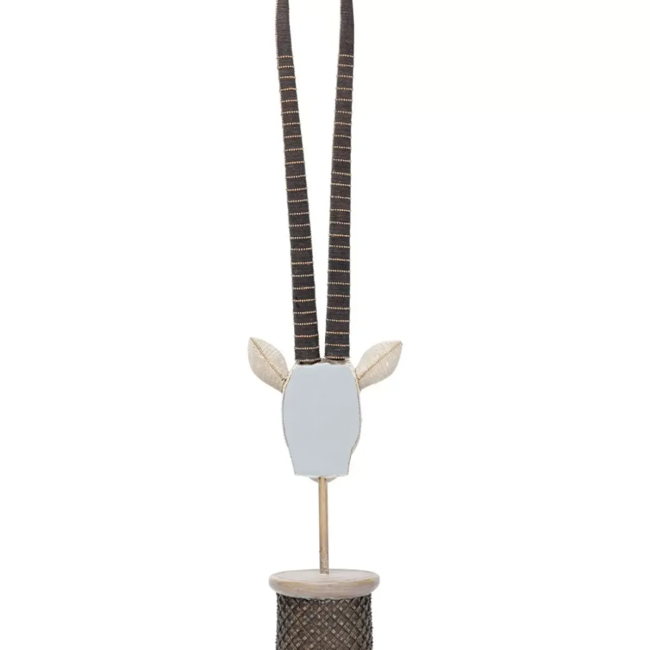 KARE Design Deko & Geschenkartikel-Deko Objekt Antelope Head Pearls 124