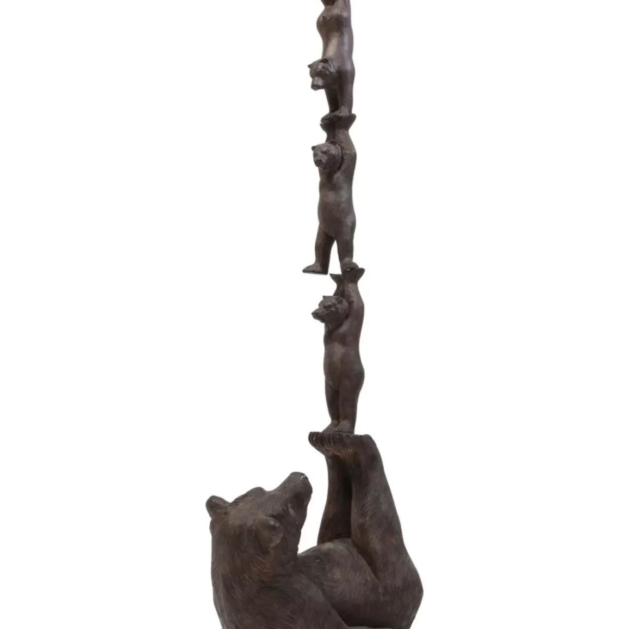 KARE Design Deko & Geschenkartikel-Deko Objekt Artistic Bears Balance 121Cm