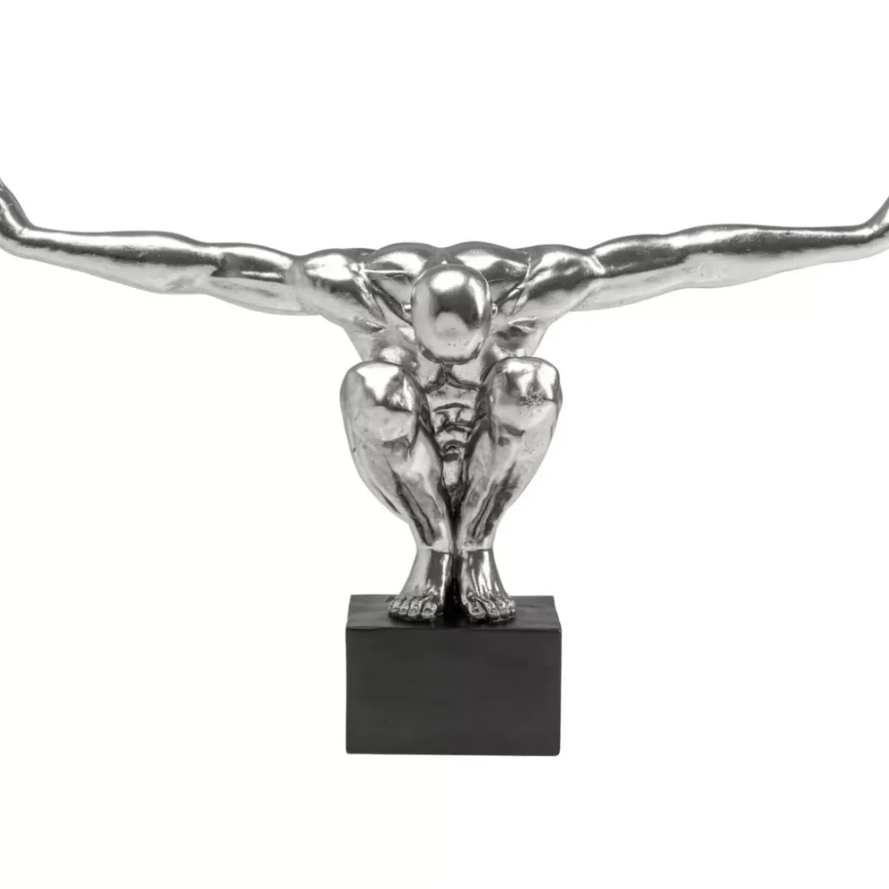 KARE Design Deko & Geschenkartikel-Deko Objekt Athlete Xl Silber