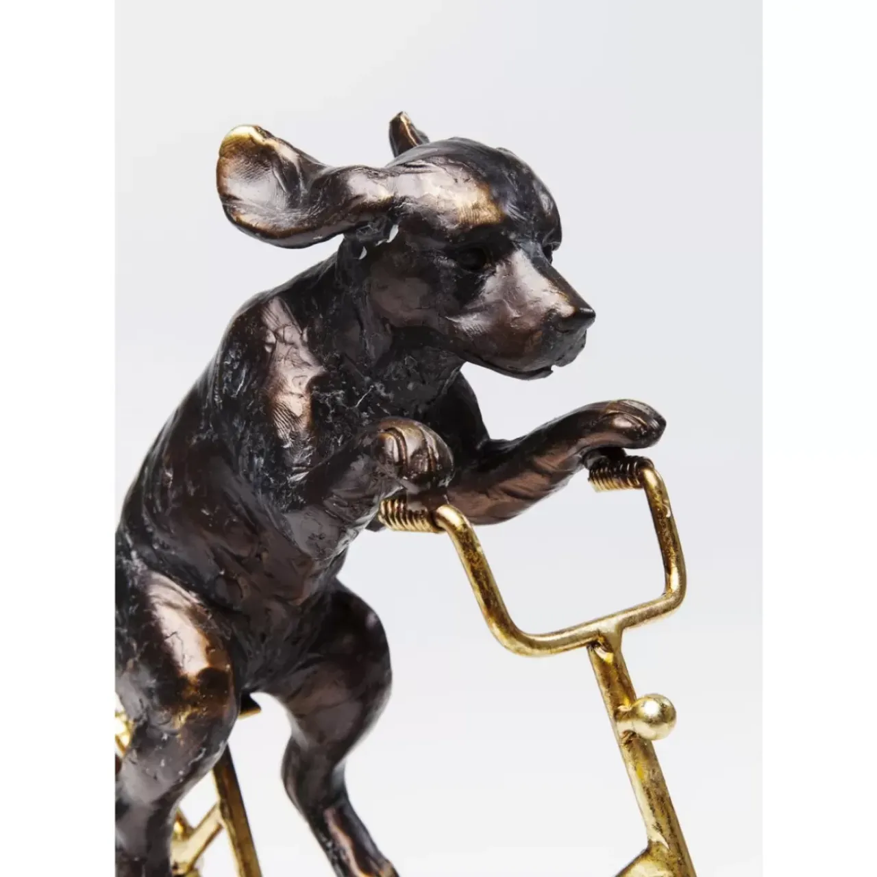 KARE Design Deko & Geschenkartikel-Deko Objekt Dog With Bicycle