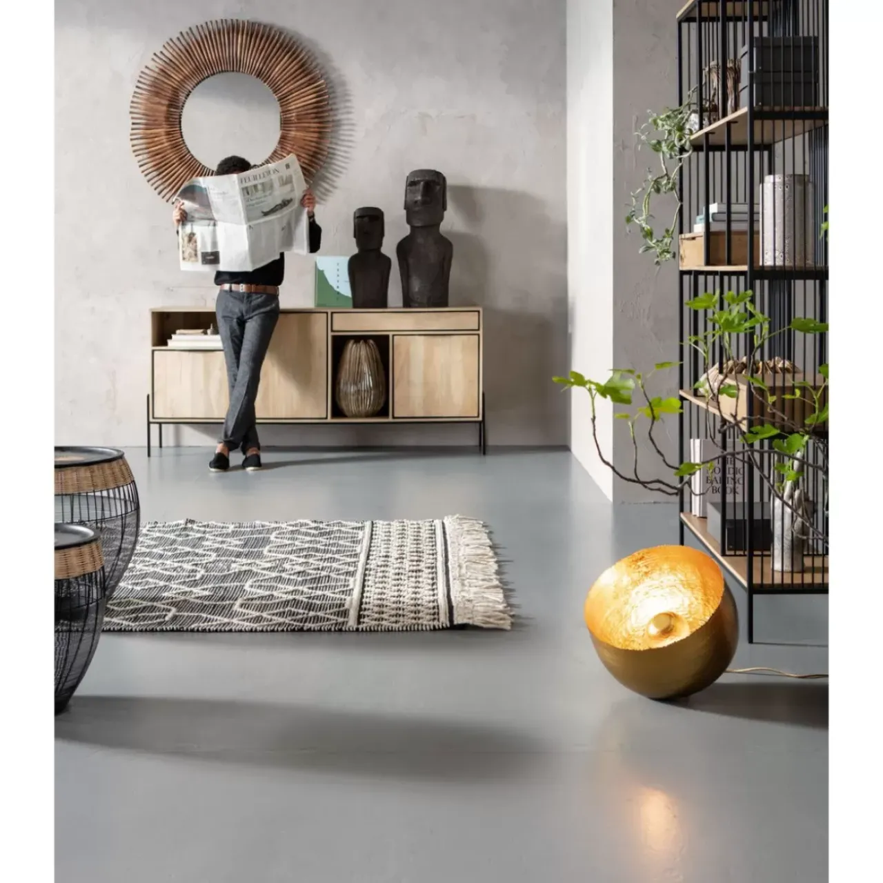 KARE Design Deko & Geschenkartikel-Deko Objekt Easter Island 80Cm