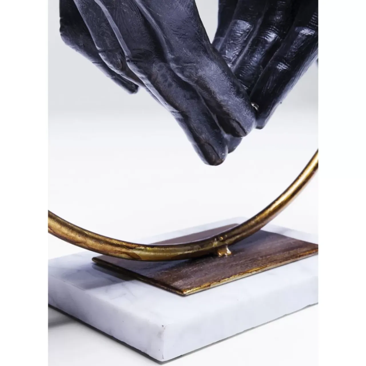 KARE Design Deko & Geschenkartikel-Deko Objekt Elements Heart Hand 33,5Cm