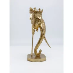 KARE Design Deko & Geschenkartikel-Deko Objekt Elephant Royal Gold 57Cm