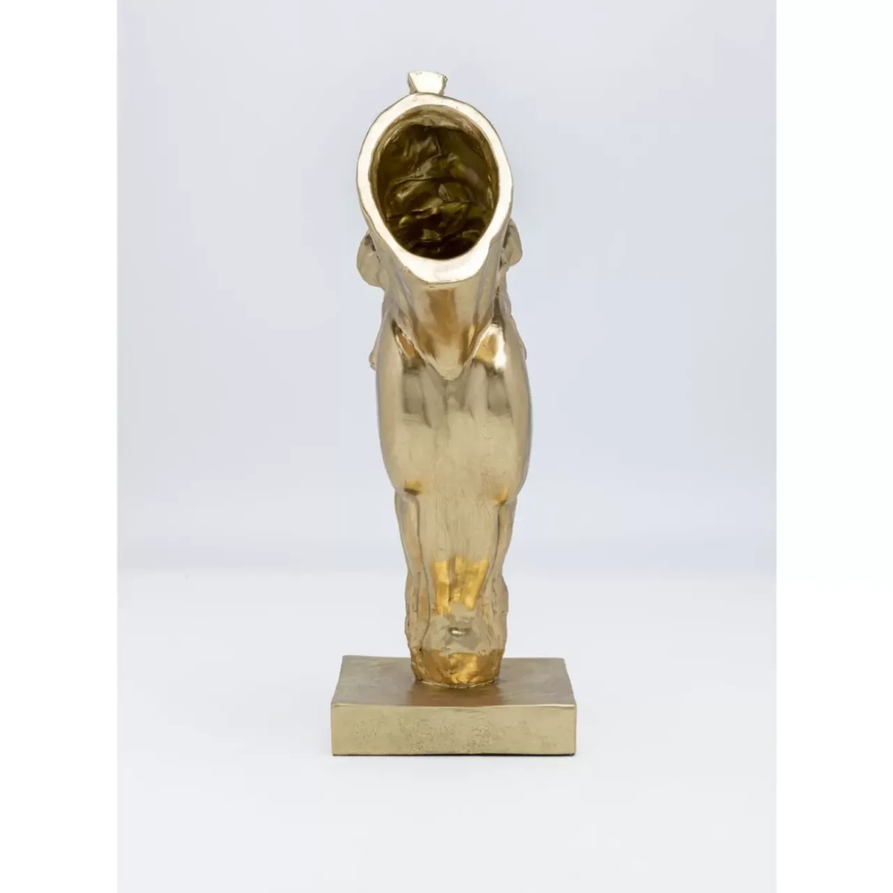 KARE Design Deko & Geschenkartikel-Deko Objekt Horse Face Gold 57Cm