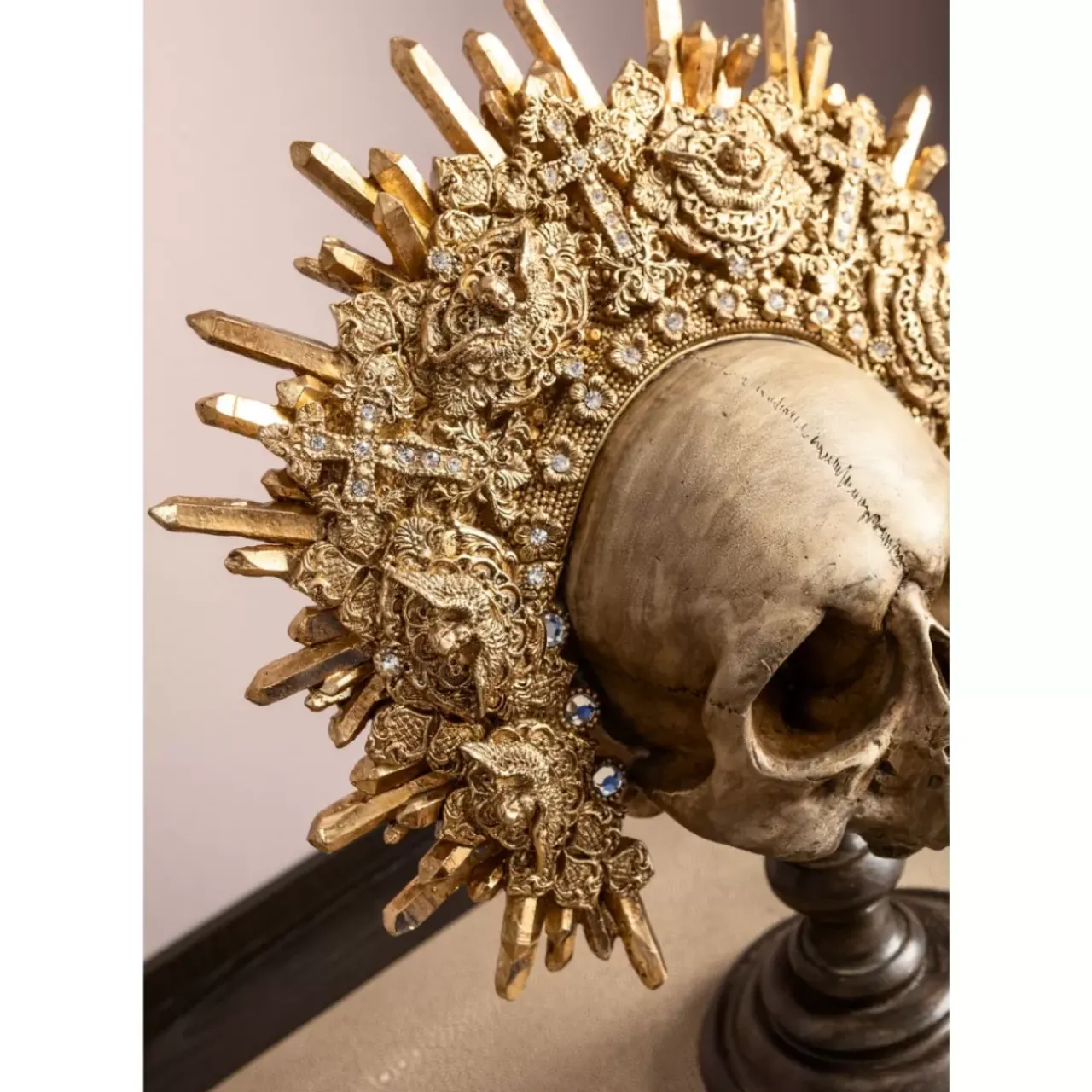 KARE Design Deko & Geschenkartikel-Deko Objekt King Skull