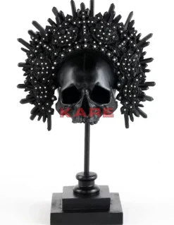 KARE Design Deko & Geschenkartikel-Deko Objekt King Skull Schwarz