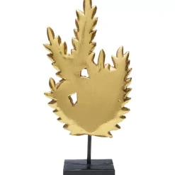 KARE Design Deko & Geschenkartikel-Deko Objekt Leaves Gold 14Cm