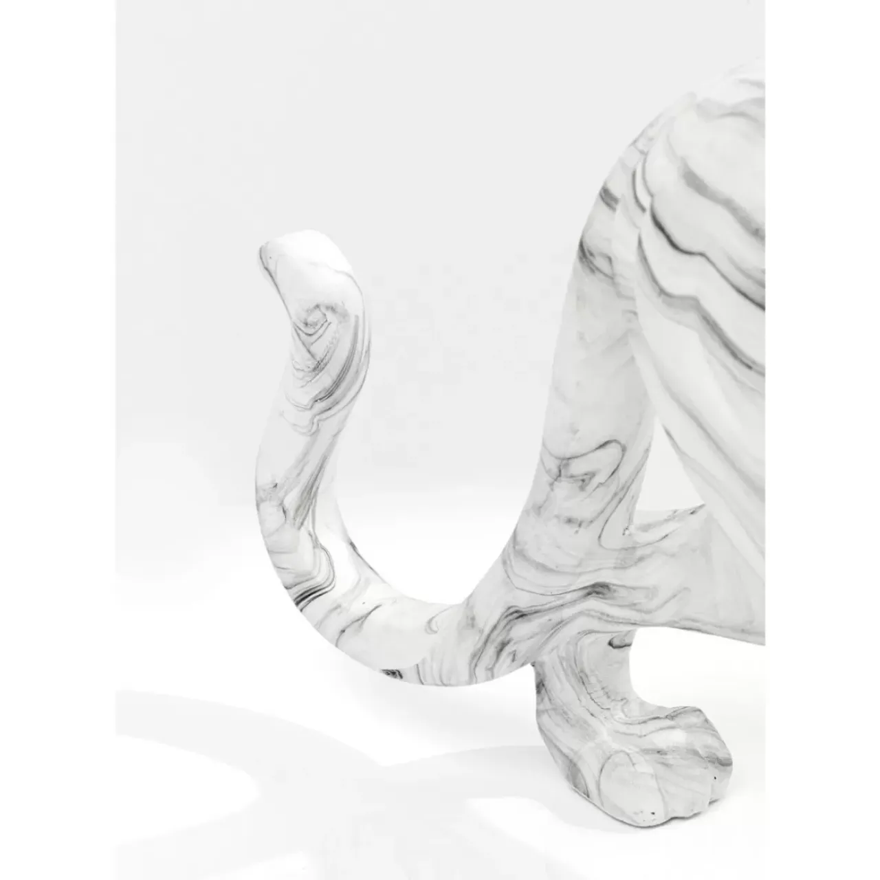 KARE Design Deko & Geschenkartikel-Deko Objekt Leopard Marble 129Cm