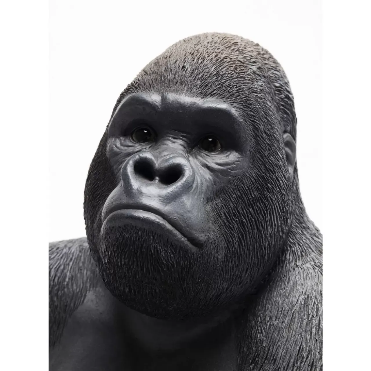 KARE Design Deko & Geschenkartikel-Deko Objekt Monkey Gorilla Side Medium Schwarz