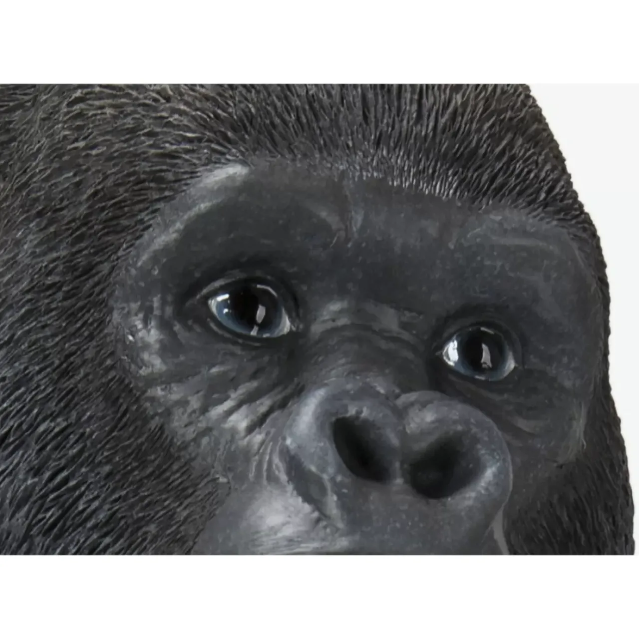 KARE Design Deko & Geschenkartikel-Deko Objekt Monkey Gorilla Side Medium Schwarz