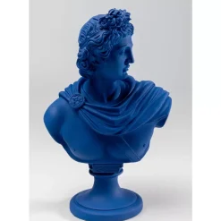 KARE Design Deko & Geschenkartikel-Deko Objekt Pop Apollo Blau 36Cm