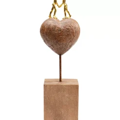 KARE Design Deko & Geschenkartikel-Deko Objekt Rock Heart Date 26Cm