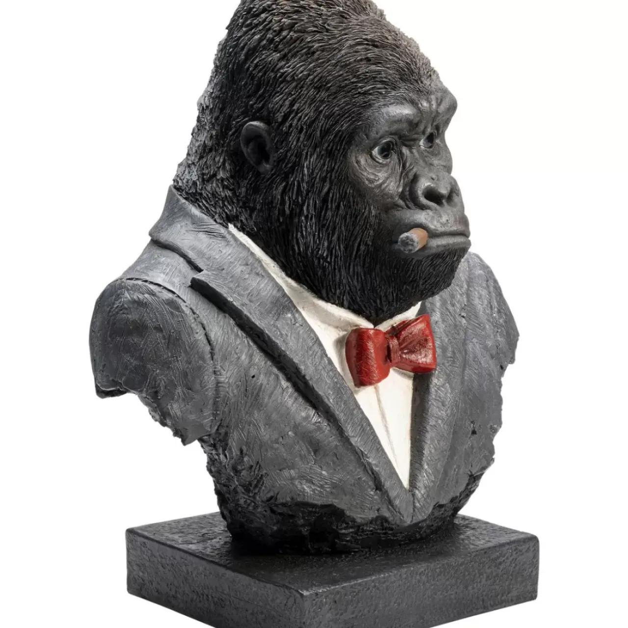 KARE Design Deko & Geschenkartikel-Deko Objekt Smoking Gorilla