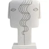 KARE Design Deko & Geschenkartikel-Deko Objekt Symmetric Face 28Cm