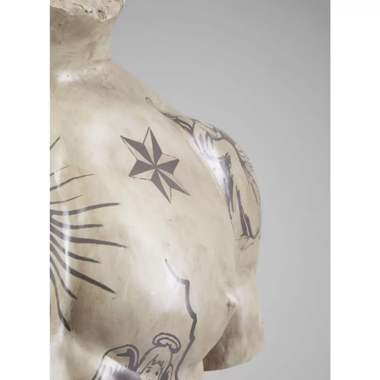 KARE Design Deko & Geschenkartikel-Deko Objekt Torso Tattoo