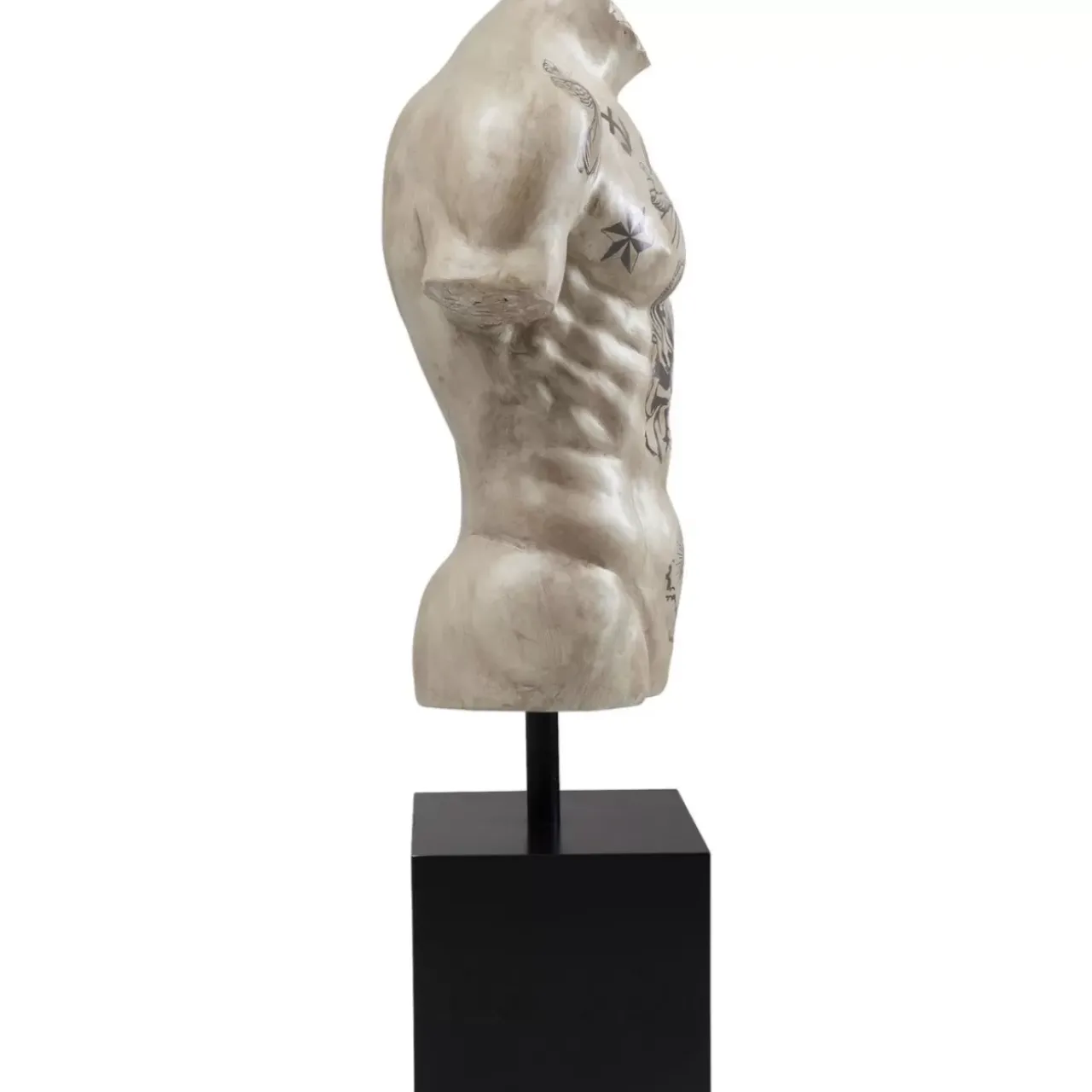 KARE Design Deko & Geschenkartikel-Deko Objekt Torso Tattoo