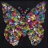 KARE Design Bilder-Deko Rahmen Farfalla 120X120Cm