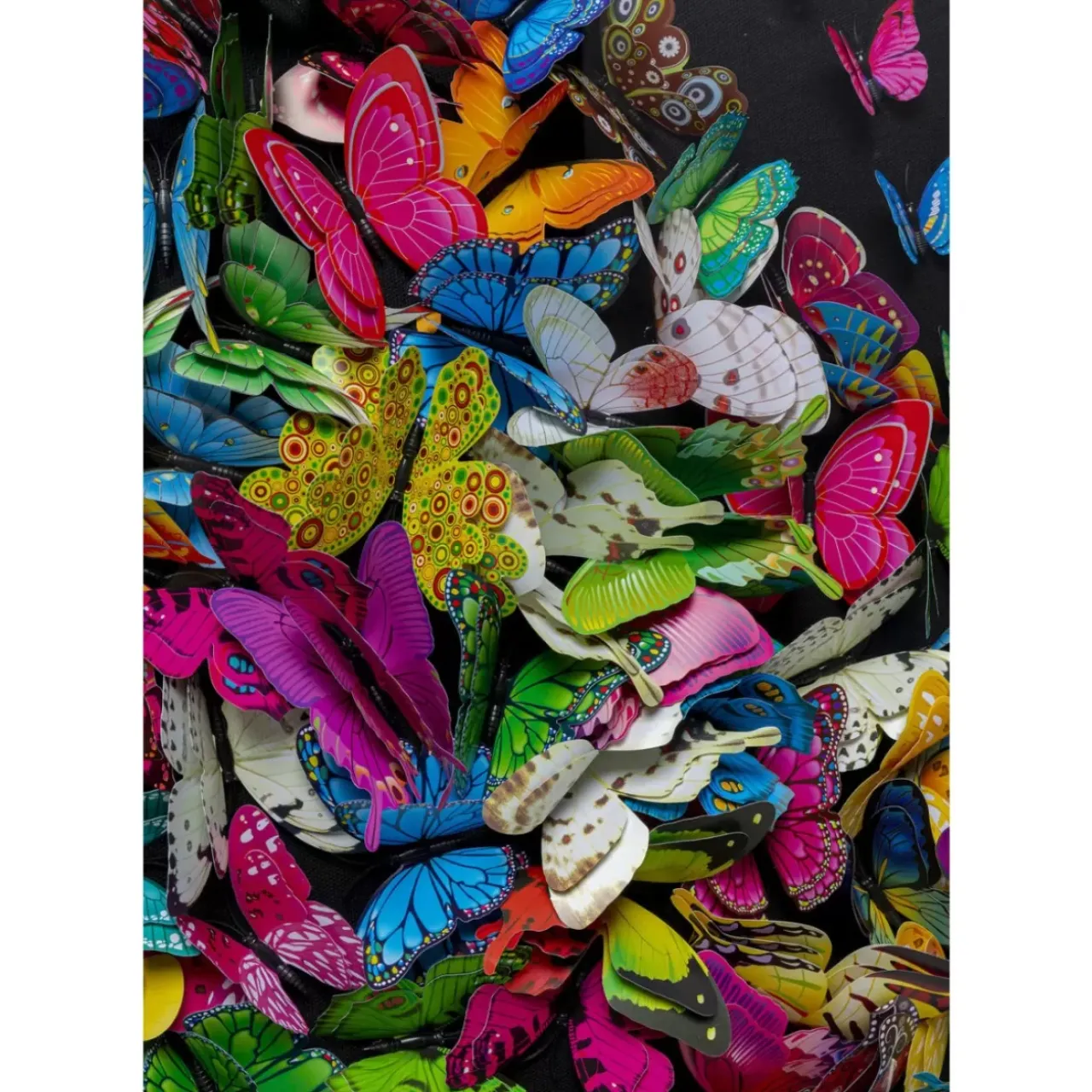 KARE Design Bilder-Deko Rahmen Farfalla 120X120Cm