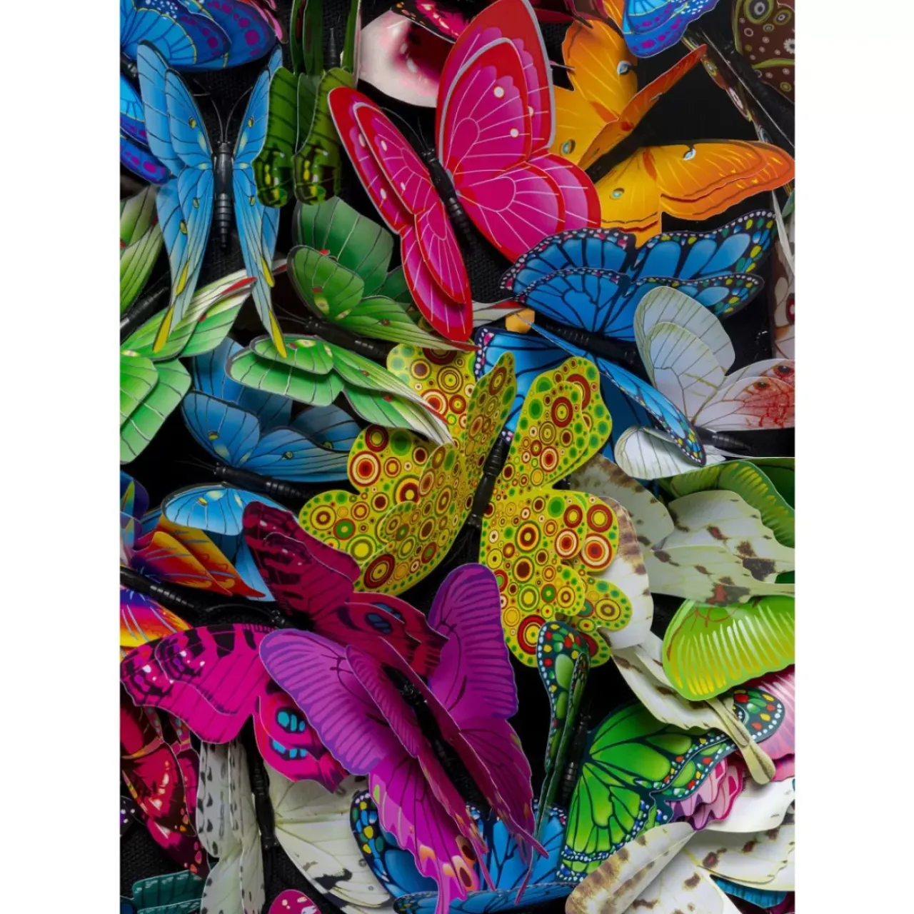 KARE Design Bilder-Deko Rahmen Farfalla 120X120Cm
