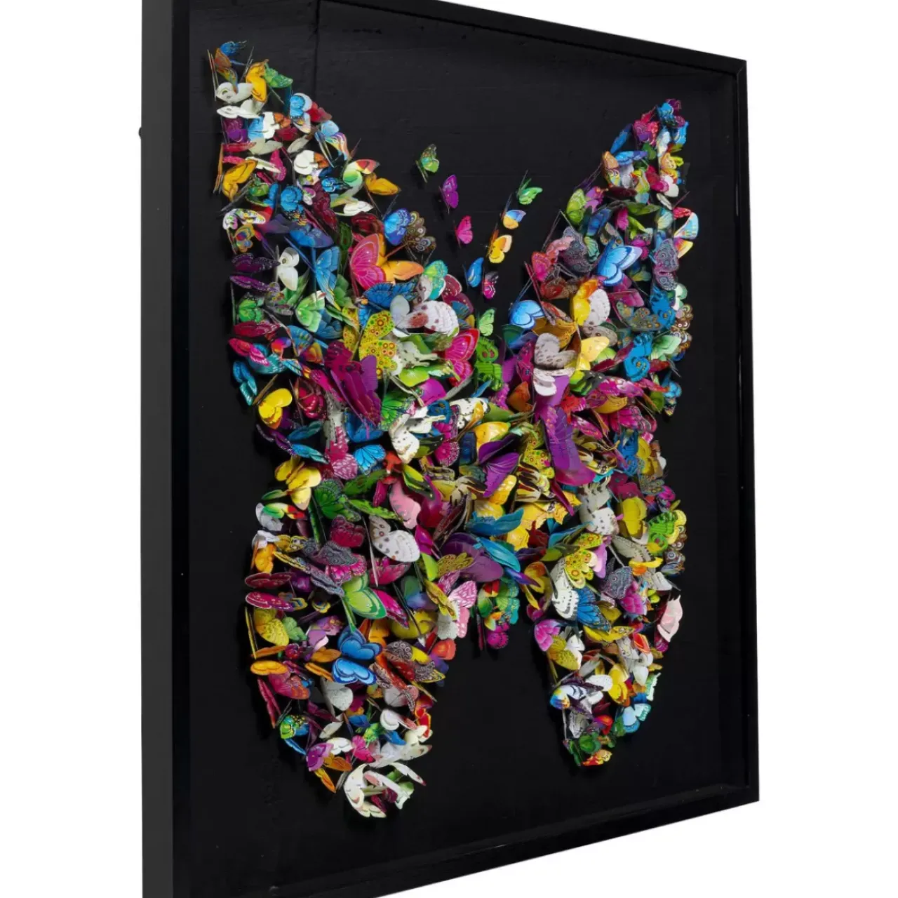 KARE Design Bilder-Deko Rahmen Farfalla 120X120Cm