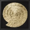KARE Design Bilder-Deko Rahmen Golden Snail 120X120Cm
