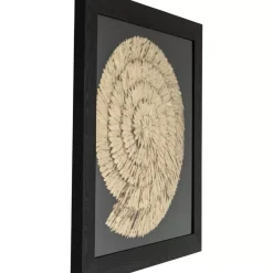KARE Design Bilder-Deko Rahmen Golden Snail 120X120Cm
